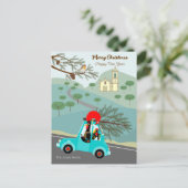 Weihnachtsfeiertag in Portugal Postkarte (Stehend Vorderseite)