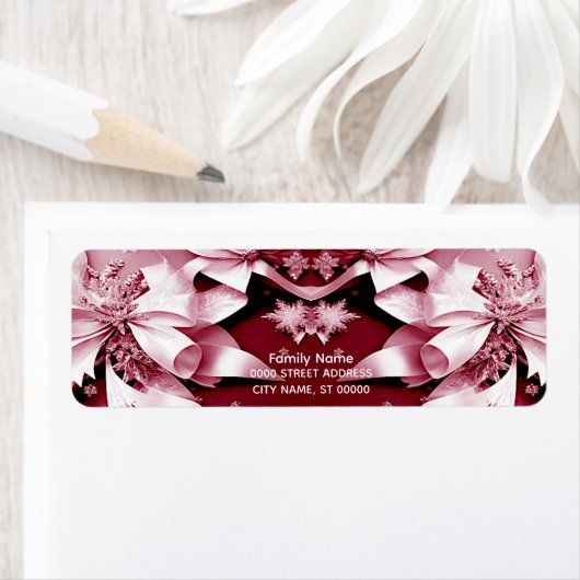 Weihnachtsfeiertag in Roter Flora Rücksendeadresse (Insitu)