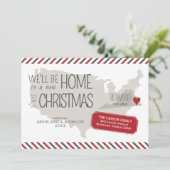 Weihnachtsfeiertag in Virginia Feiertagskarte (Stehend Vorderseite)