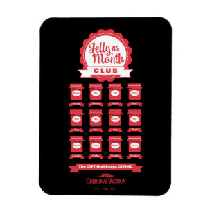 Weihnachtsfeiertag Jelly of the Month Club Magnet