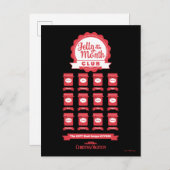 Weihnachtsfeiertag | Jelly of the Month Club Postkarte (Vorne/Hinten)