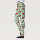 Weihnachtsfeiertag Jochdrache Leggings (Links)