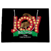 Weihnachtsfeiertag | Joto the Eichhörnchen Große Geschenktüte (Vorderseite)