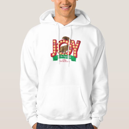 Weihnachtsfeiertag | Joto the Eichhörnchen Hoodie (Vorderseite)
