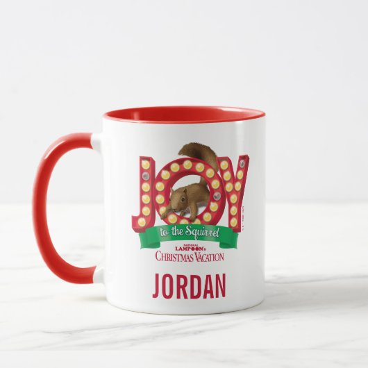 Weihnachtsfeiertag | Joto the Eichhörnchen Tasse (Links)