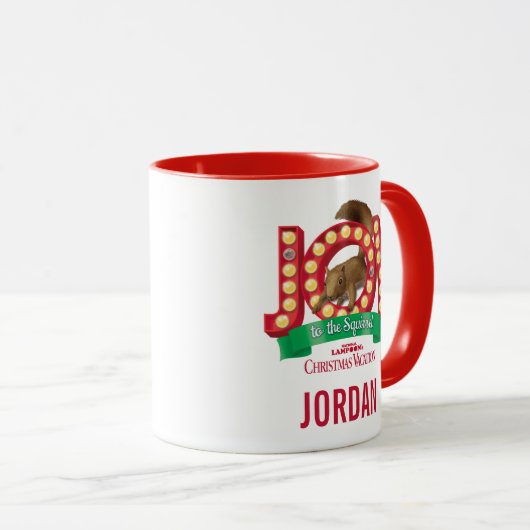 Weihnachtsfeiertag | Joto the Eichhörnchen Tasse (VorderseiteRechts)