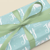 Weihnachtsfeiertag Joy Beach Türkisküste Geschenkpapier Set
