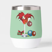 Weihnachtsfeiertag Joy Dragon (Rückseite)