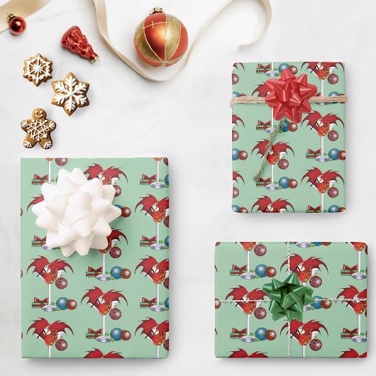 Weihnachtsfeiertag Joy Dragon Geschenkpapier Set
