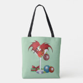 Weihnachtsfeiertag Joy Dragon Tasche (Rückseite)