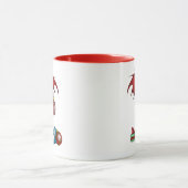 Weihnachtsfeiertag Joy Dragon Tasse (Zentrum)