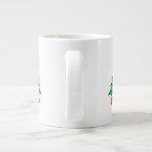 Weihnachtsfeiertag Jumbo-Tasse (Rückseite)