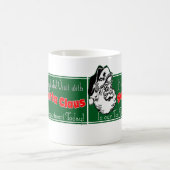 Weihnachtsfeiertag Kaffeetasse (Mittel)