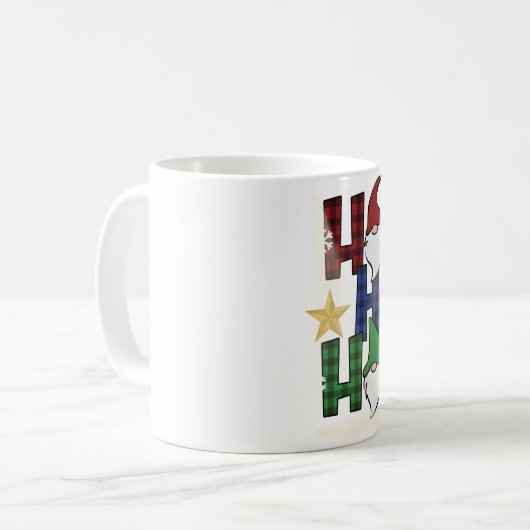 Weihnachtsfeiertag Kaffeetasse (Vorderseite Links)