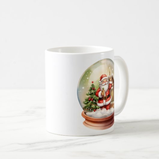 Weihnachtsfeiertag Kaffeetasse (VorderseiteRechts)