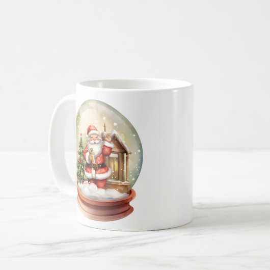 Weihnachtsfeiertag Kaffeetasse (Vorderseite Links)