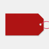 Weihnachtsfeiertag Kardinal Geschenkmarken Geschenkanhänger (Vorderseite (Horizontal))