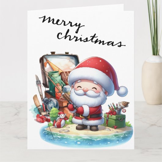 Weihnachtsfeiertag Karte (Vorderseite)