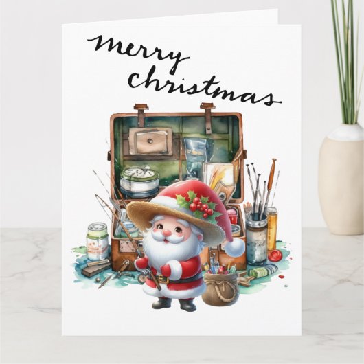 Weihnachtsfeiertag Karte (Vorderseite)