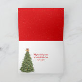 Weihnachtsfeiertag Karte (Innenseite)