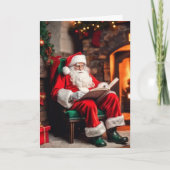 Weihnachtsfeiertag Karte (Vorderseite)