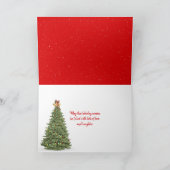 Weihnachtsfeiertag Karte (Innenseite)