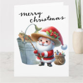 Weihnachtsfeiertag Karte (Vorderseite)