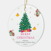 Weihnachtsfeiertag Keramik Ornament (Links)