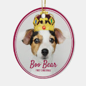 Weihnachtsfeiertag Keramik Ornament (Links)