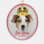 Weihnachtsfeiertag Keramik Ornament (Links)