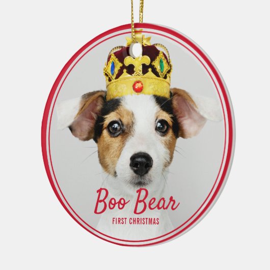 Weihnachtsfeiertag Keramik Ornament (Links)