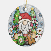 Weihnachtsfeiertag Keramik Ornament (Links)