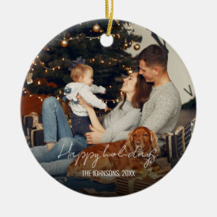 Weihnachtsfeiertag Keramik Ornament