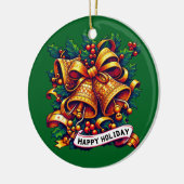 Weihnachtsfeiertag Keramik Ornament (Links)