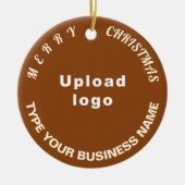 Weihnachtsfeiertag Keramik Ornament (Vorne)