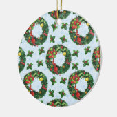 Weihnachtsfeiertag Keramik Ornament (Links)