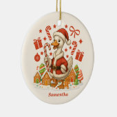 Weihnachtsfeiertag Keramik Ornament (Rechts)