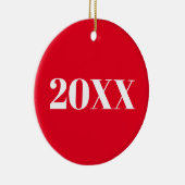 Weihnachtsfeiertag Keramik Ornament (Rechts)