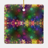 Weihnachtsfeiertag Keramikornament (Rückseite)