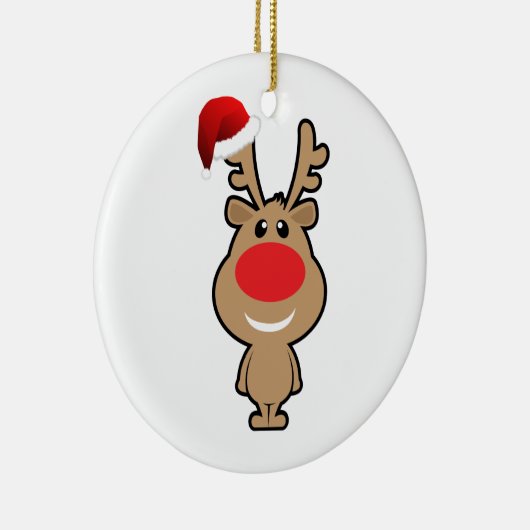 Weihnachtsfeiertag Keramikornament (Rechts)