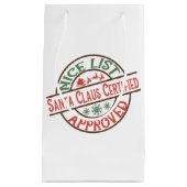 Weihnachtsfeiertag Kleine Geschenktüte (Vorderseite)