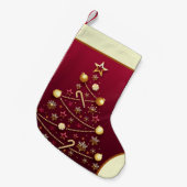 Weihnachtsfeiertag Kleiner Weihnachtsstrumpf (Vorderansicht (hängend))