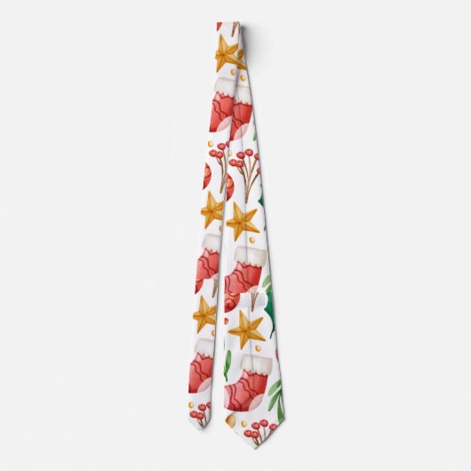 Weihnachtsfeiertag-Krawatte Krawatte (Rückseite)