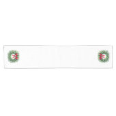 Weihnachtsfeiertag Kurzer Tischläufer (Horizontal)