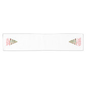 Weihnachtsfeiertag kurzer tischläufer (Horizontal)