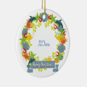 Weihnachtsfeiertag - Küste Keramikornament (Rechts)