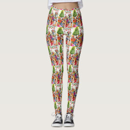 Weihnachtsfeiertag Leggings