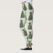 Weihnachtsfeiertag Leggings (Links)