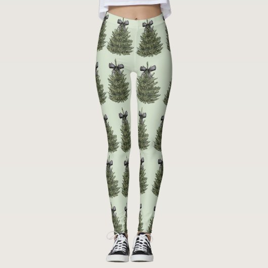 Weihnachtsfeiertag Leggings (Vorderseite)