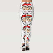Weihnachtsfeiertag Leggings (Rückseite)